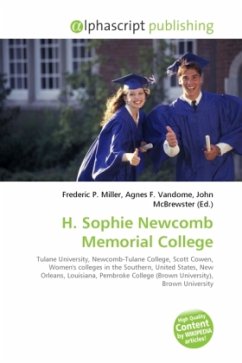H. Sophie Newcomb Memorial College