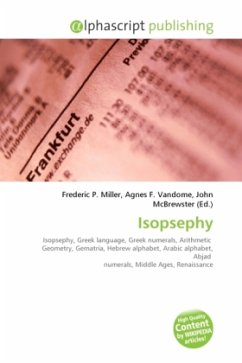 Isopsephy