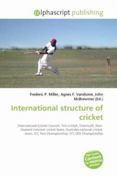 International structure of cricket