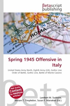 Spring 1945 Offensive in Italy