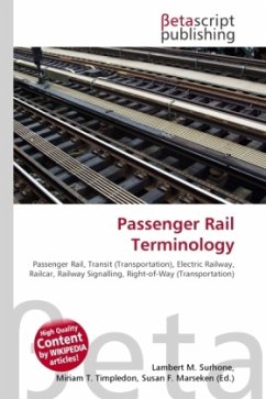 Passenger Rail Terminology