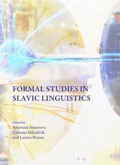 Cover Formal Studies in Slavic Linguistics