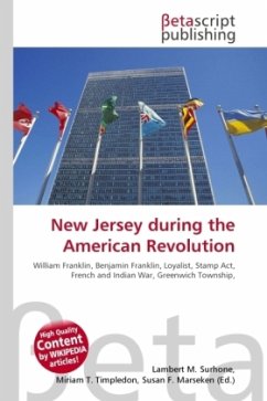 Cover New Jersey during the American Revolution