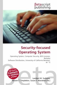 Security-focused Operating System