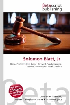 Solomon Blatt, Jr.