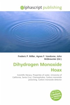 Dihydrogen Monoxide Hoax