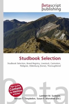 Cover Studbook Selection