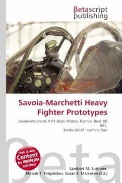Savoia-Marchetti Heavy Fighter Prototypes