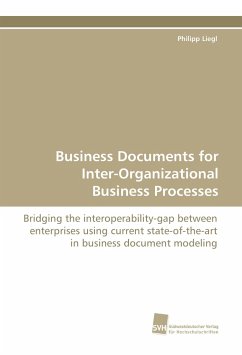 Business Documents for Inter-Organizational Business Processes - Liegl, Philipp