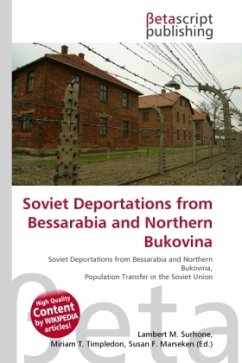 Soviet Deportations from Bessarabia and Northern Bukovina