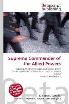 Supreme Commander of the Allied Powers