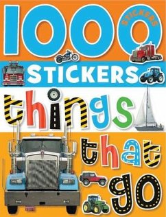 1000 Stickers: Things That Go - Make Believe Ideas