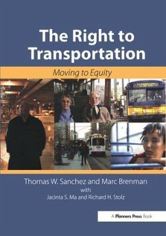 The Right to Transportation - Sanchez, Thomas