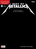 Best of Metallica for Violin: 12 Solo Arrangements Book/Online Audio