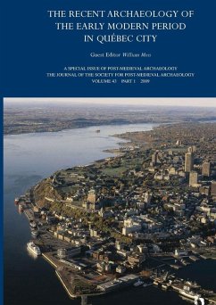 Cover The Recent Archaeology of the Early Modern Period in Quebec City