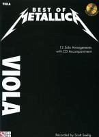 Best of Metallica for Viola - Instrumental Solos Book/Online Audio [With CD (Audio)]