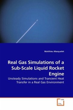 Real Gas Simulations of a Sub-Scale Liquid Rocket Engine - Masquelet, Matthieu