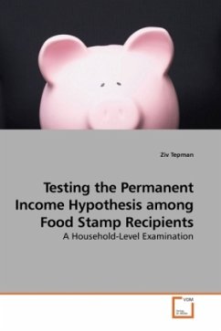 Testing the Permanent Income Hypothesis among Food Stamp Recipients - Tepman, Ziv