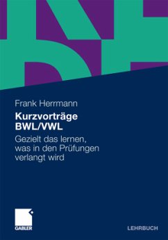 Kurzvorträge BWL/VWL - Herrmann, Frank