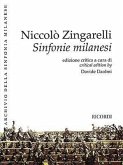 Sinfonie Milanesi: Archivio Della Sinfonia Milanese Critical Edition Full Score