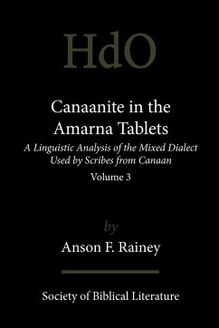 Canaanite in the Amarna Tablets - Rainey, Anson F.