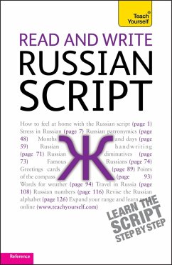 Cover Read and Write Russian Script: Teach yourself