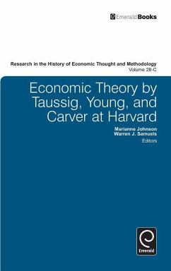 Economic Theory by Taussig, Young, and Carver at Harvard