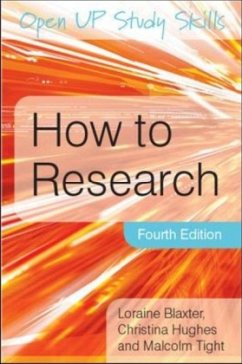 How to Research - Blaxter, Loraine; Hughes, Christina; Tight, Malcolm