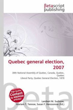 Quebec general election, 2007