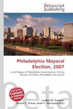 Philadelphia Mayoral Election, 2007