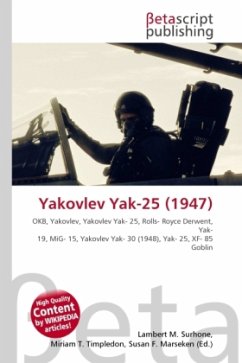 Yakovlev Yak-25 (1947)