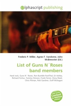 List of Guns N Roses band members