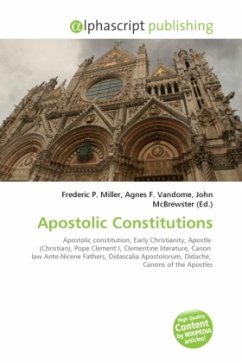 Apostolic Constitutions