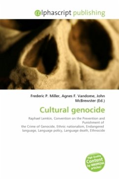 Cover Cultural genocide