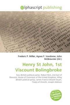 Henry St John, 1st Viscount Bolingbroke