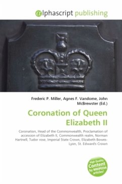 Cover Coronation of Queen Elizabeth II