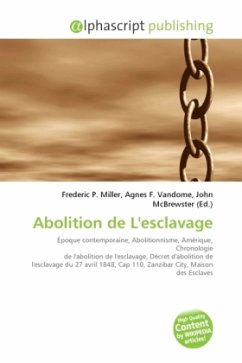 Abolition de L'esclavage