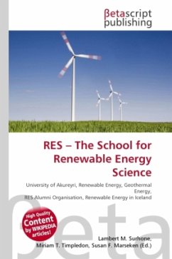 RES ? The School for Renewable Energy Science