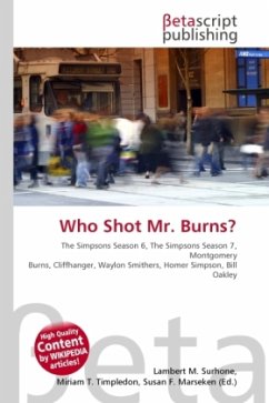 Who Shot Mr. Burns?