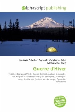 Guerre d'Hiver Cover Guerre d'Hiver