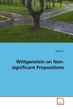 Wittgenstein on Non-significant Propositions - Li, Puqun