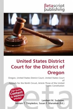 United States District Court for the District of Oregon