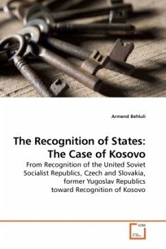 The Recognition of States: The Case of Kosovo - Behluli, Armend