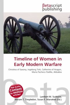 Timeline of Women in Early Modern Warfare