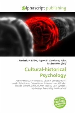 Cultural-historical Psychology