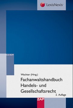 Cover Fachanwaltshandbuch Handels- und Gesellschaftsrecht : [+ CD-ROM]. [LexisNexis]. Hrsg. von: Thomas Wachter. Unter Mitarb. von: Florian Aigner ...
