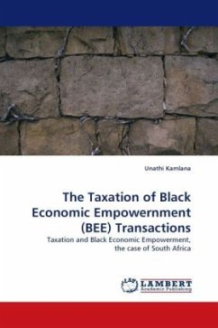 The Taxation of Black Economic Empowernment (BEE) Transactions - Kamlana, Unathi