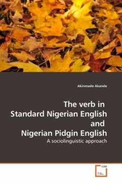 The verb in Standard Nigerian English and Nigerian Pidgin English - Akande, Akinmade