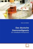 Das deutsche Stammzellgesetz
