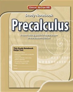 Precalculus, Study Notebook - McGraw Hill